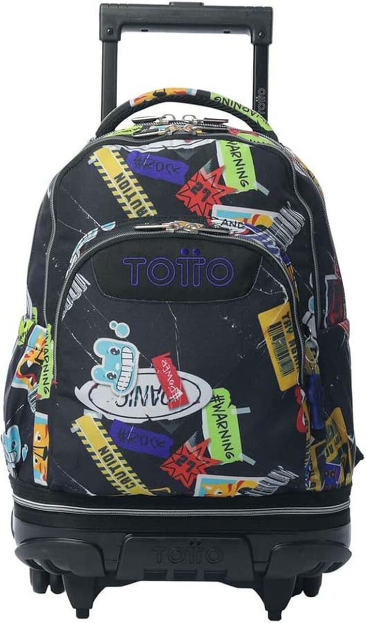 Mochila con ruedas desmontable Totto Tiza Sticky