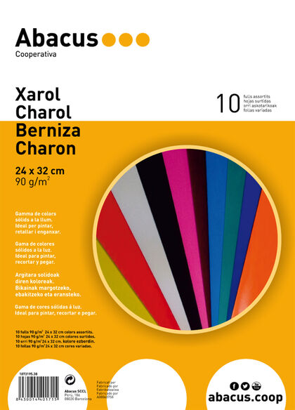 Paper Xarol Abacus 250x320 mm 10F assortits