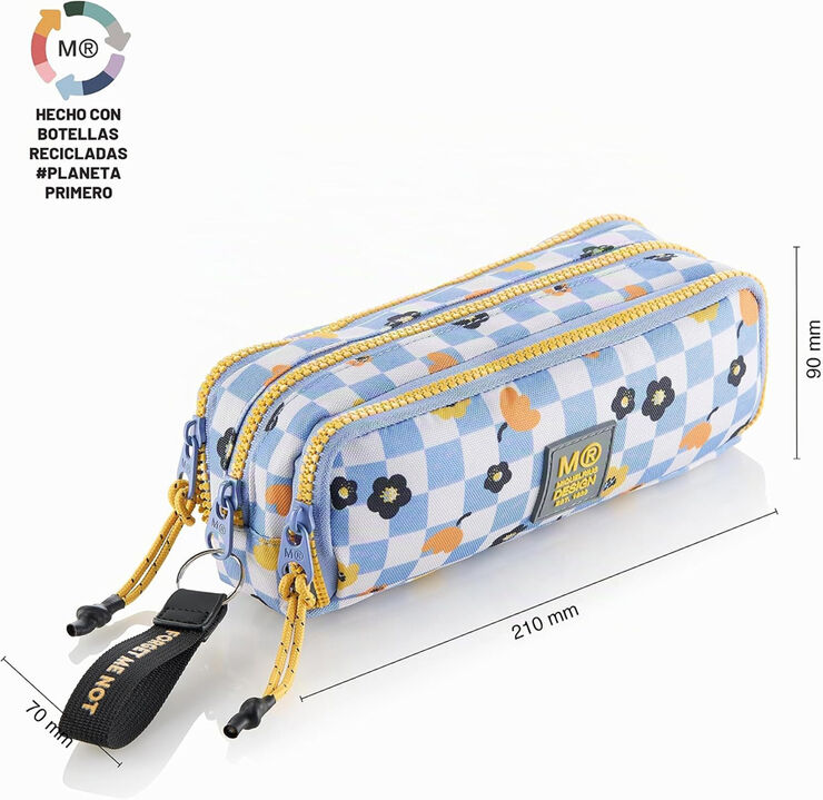 Estuche Triple MQR Square It