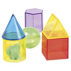 Formas geométricas translúcidas