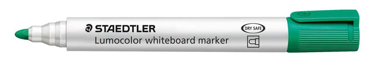 Rotulador pizarra blanca Staedtler Lumocolor 351 negro 10u