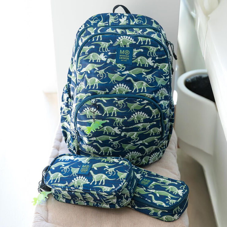 Mochila Triple MQR Oslo Dinos Fossil