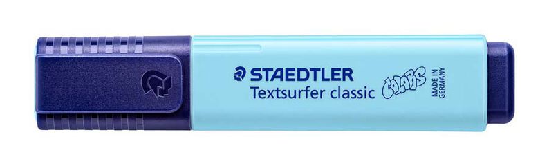 Marcadores Staedtler Textsurfer Vintage azul cielo 10u