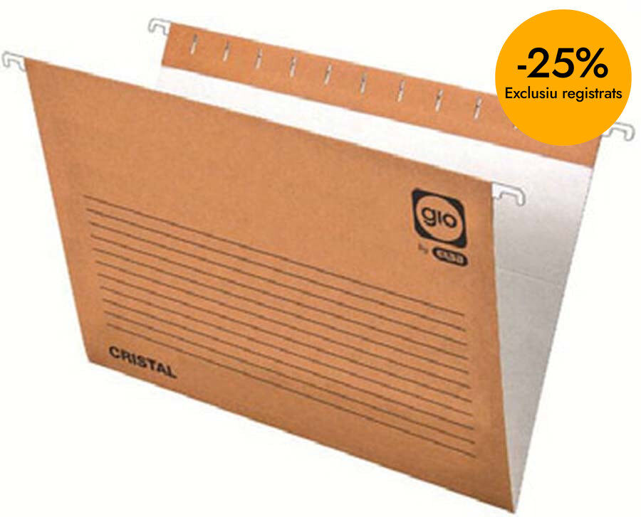 Carpeta penjant Gio A4 visor superior 10u