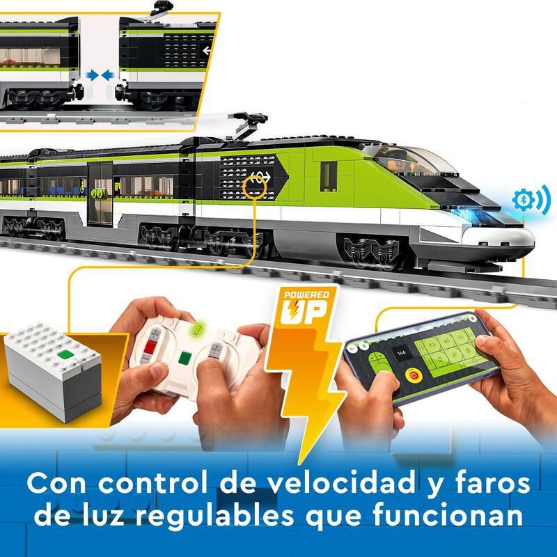 Tren deals pasajeros lego