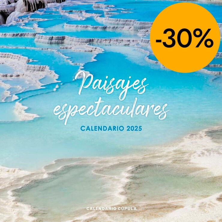 Calendario pared Paisajes Espectaculares 2026 castellano