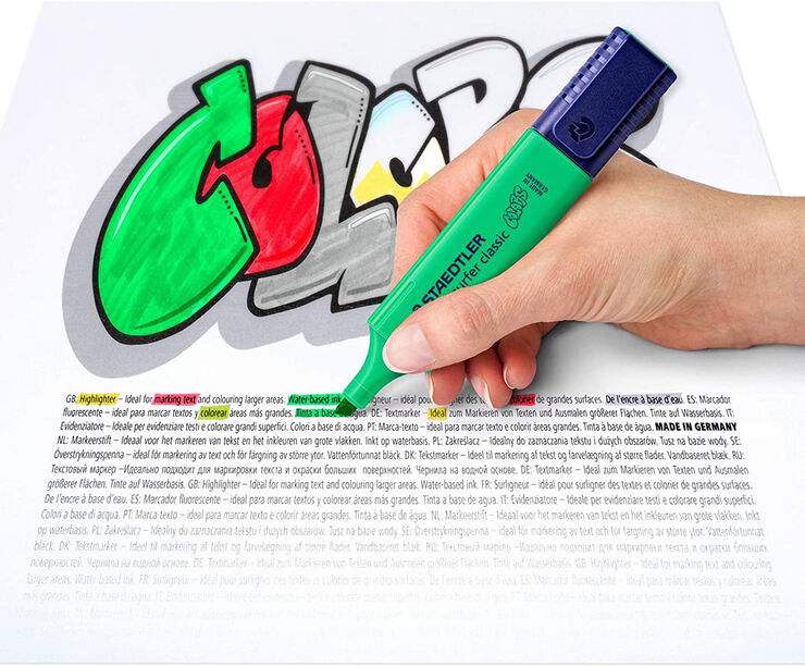 Subrayador Staedtler Textsurfer 364 Exc 4 colores