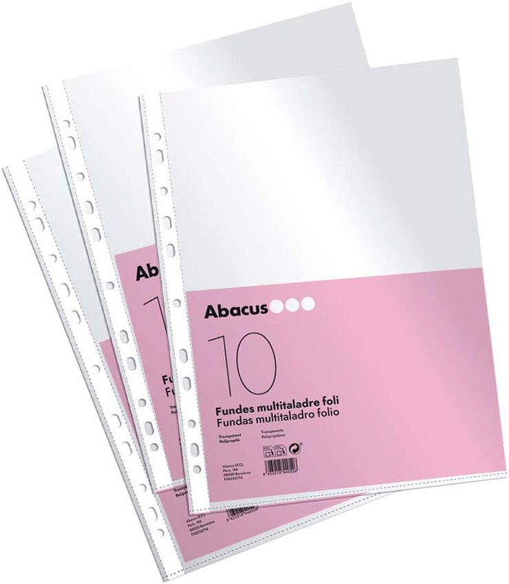 Bossa Foli transparent PP Abacus 10u