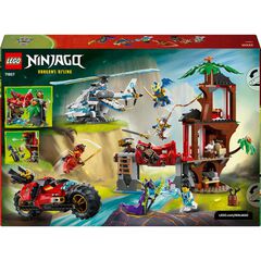 LEGO® Ninjago Batalla de Vehicles Ninja al Costat de la Caseta de l’Arbre 71857