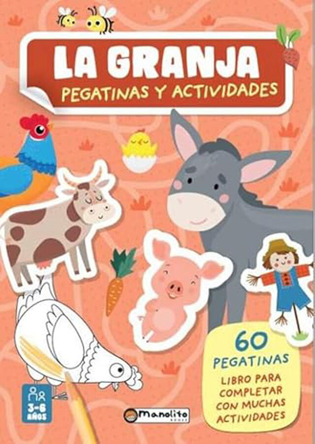 La granja. Pegatinas y actividades