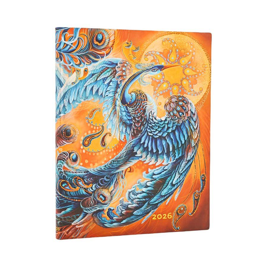 Agenda Paperblanks Flexi P&aacute;jaro de Cielo Ultra vertical sem/vista 2026