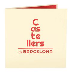 Tarjeta XiuXiu Castellers Barcelona