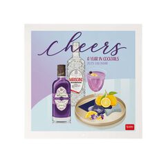 Calendario Pared Legami m/vista 2025 Cheers