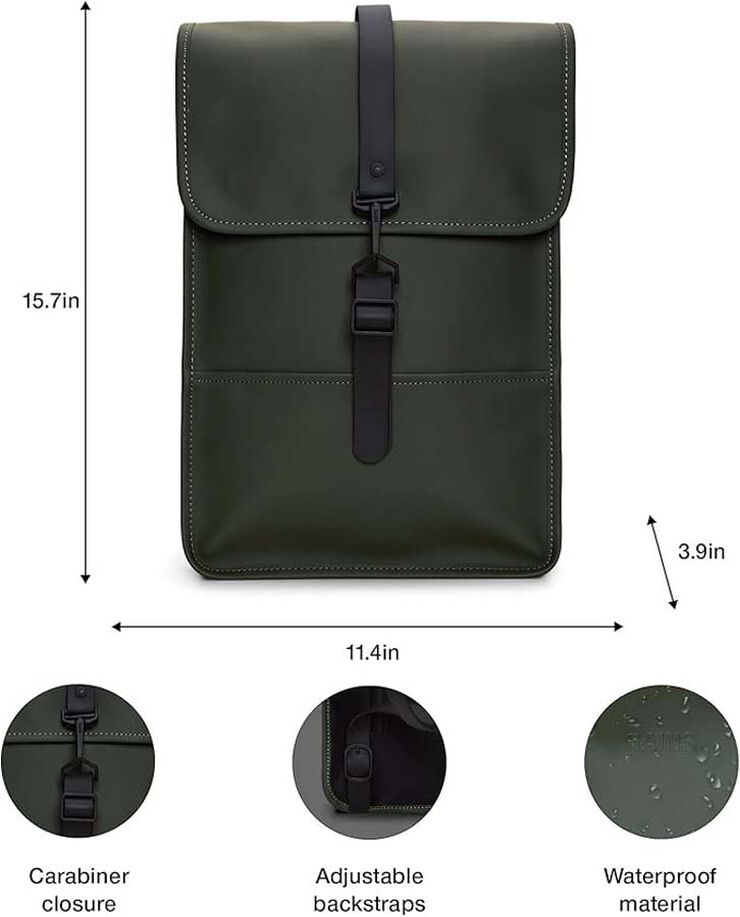 Mochila Rains Mini green