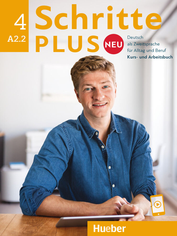 Schritte Plus Neu 4. Kurs und Arbeitsbuch
