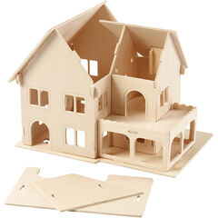 Maqueta Creative casa 3D porche