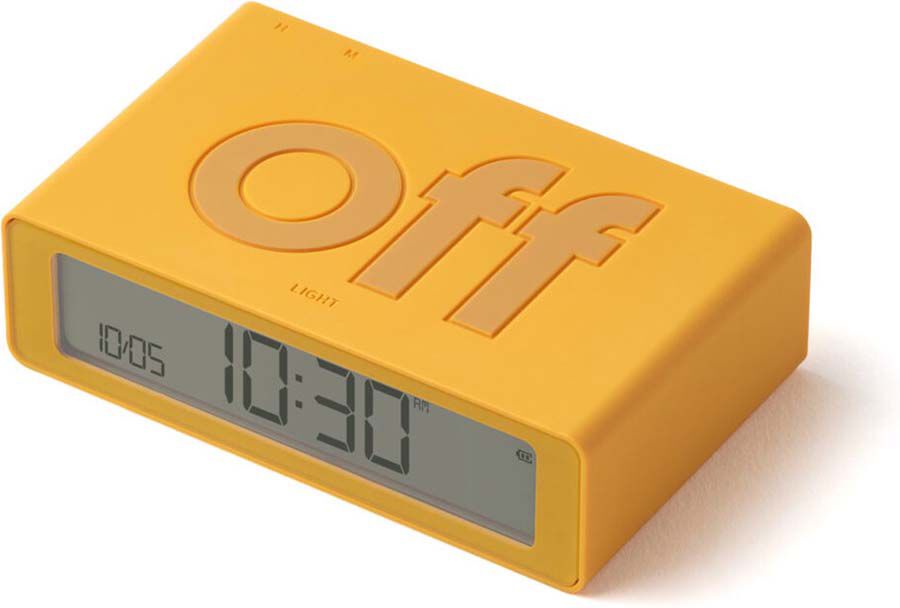 Reloj Mini Flip Travel amarillo