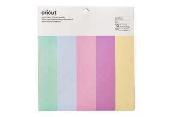 Cricut Smart Sticker Cardstock 33x33cm 10u (Pastels)