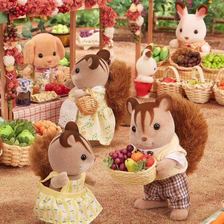 Familia Ardilla de la Nuez - Sylvanian Families