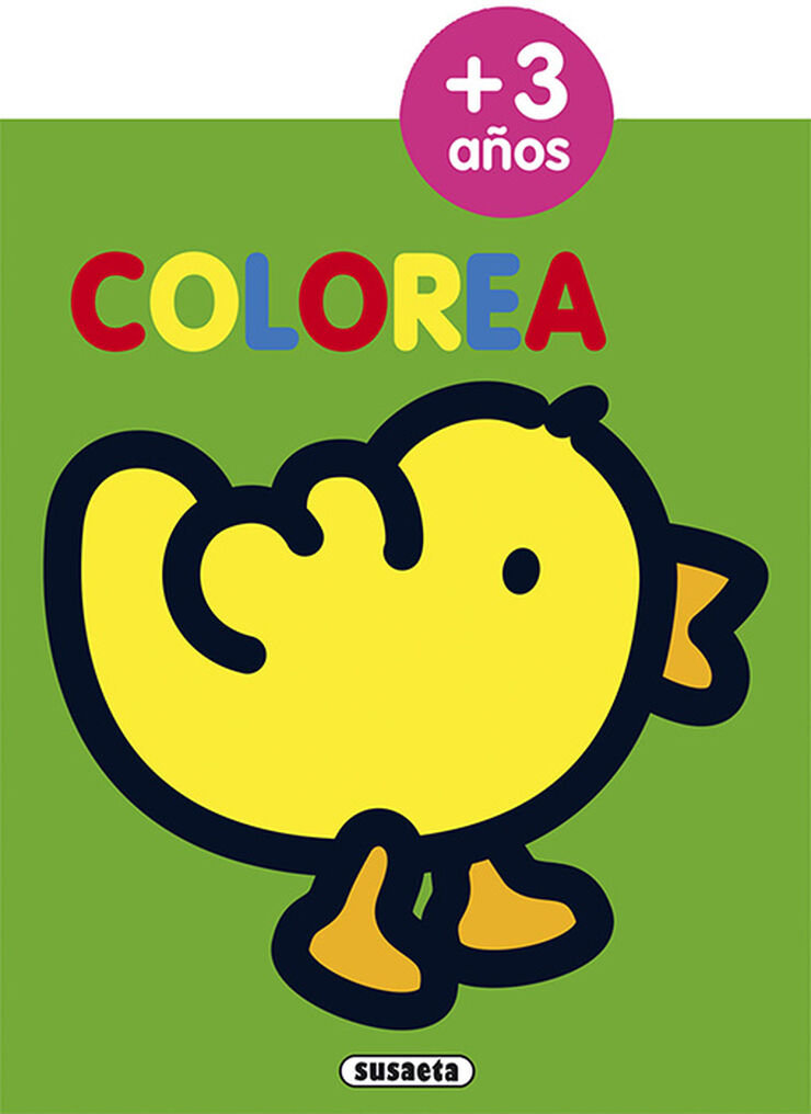 Colorea Por Edades 3 Años