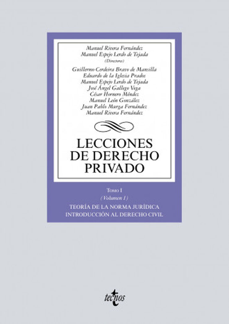 Lecciones de Derecho privado