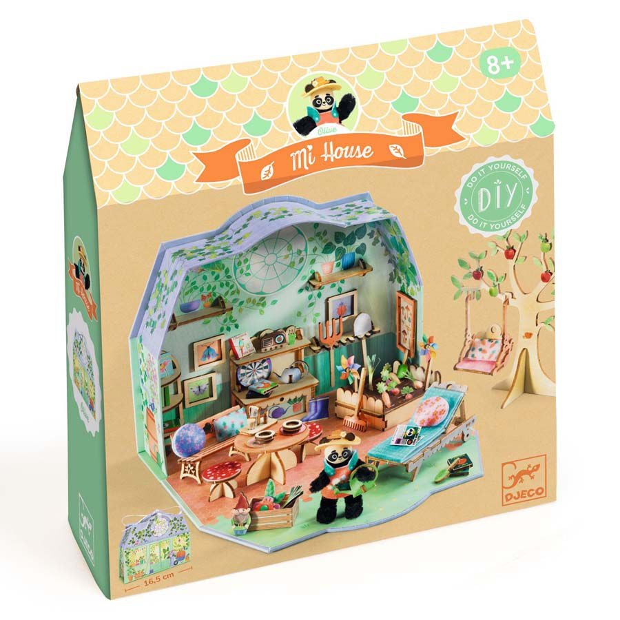 Maqueta de madera Djeco Mi House Olive