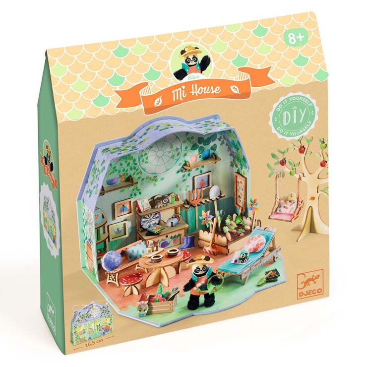 Maqueta de madera Djeco Mi House Olive