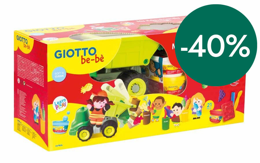 Set modelar Cami&oacute; Reciclatge Giotto Be-B&egrave;