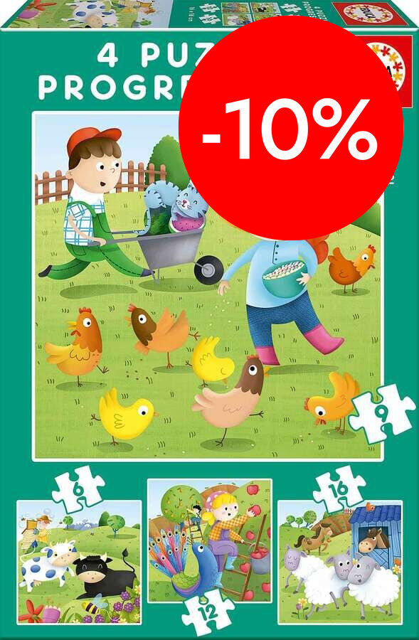 Puzle animales de la granja