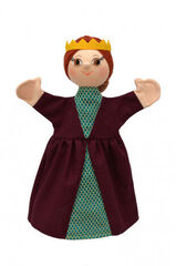 Títere de mano princesa