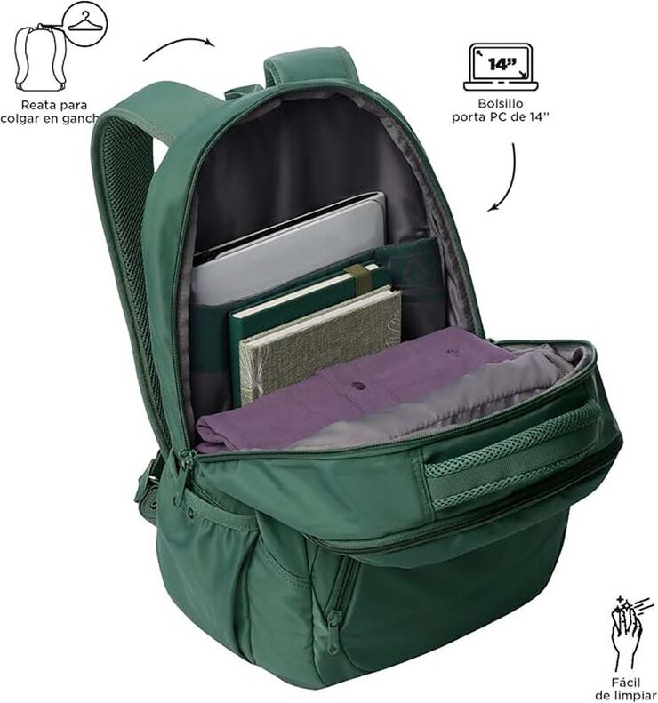 Motxilla Totto Tracer verd