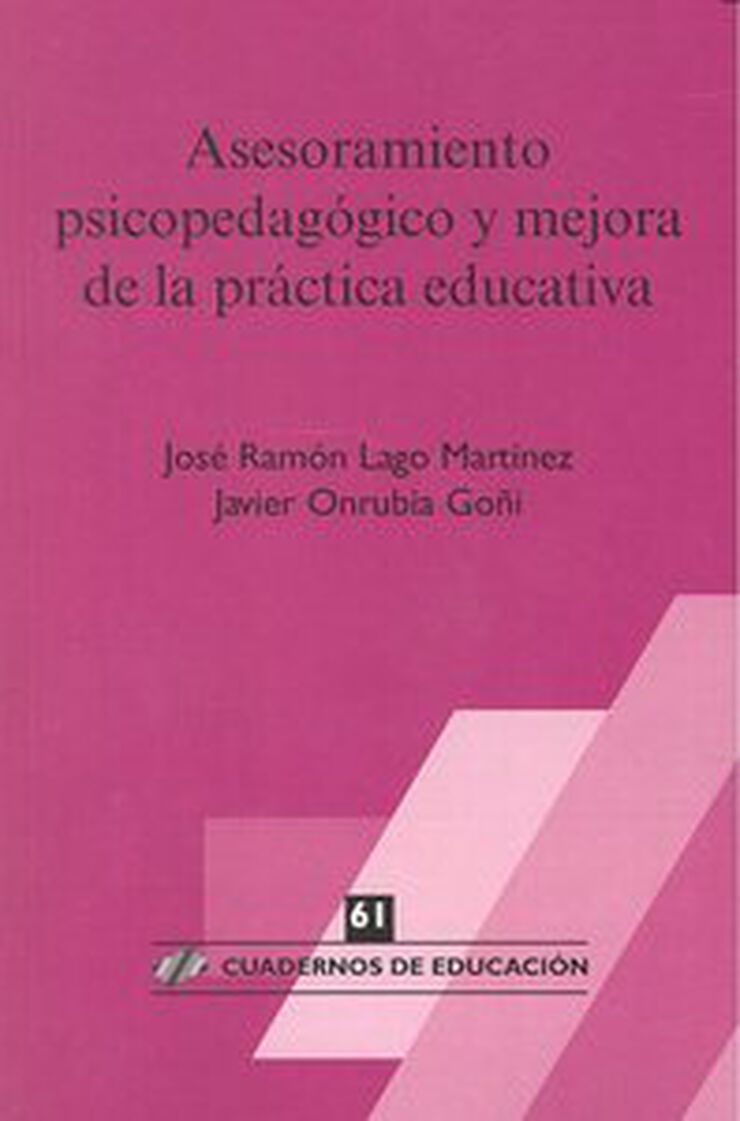 Asesoramiento psicopedagógico y mejora de la práctica educativa