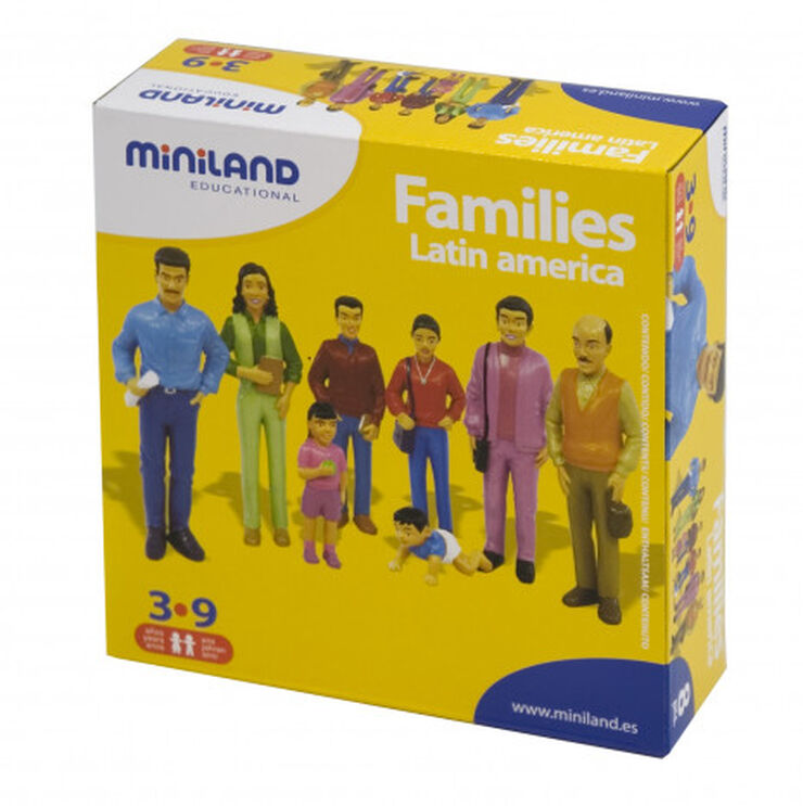 FIgures Miniland Amics del món Família llatinoamericana