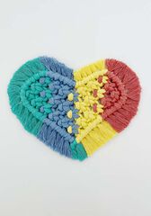 Posavasos Corazón Casasol Kit Macramé