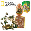 Puzle 63 piezas Huevo National Geographic - Triceraptors -Pterosaur ( modelo surtido)