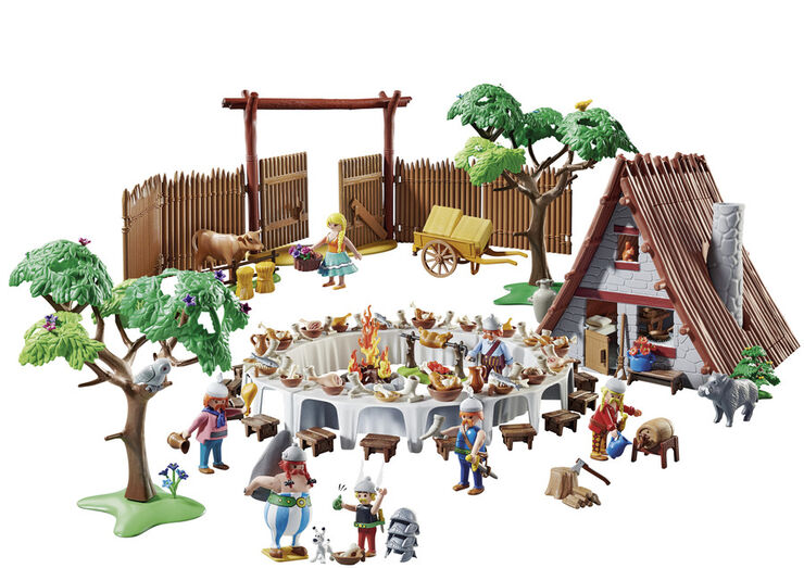 Playmobil Astérix banquete en la aldea 70931