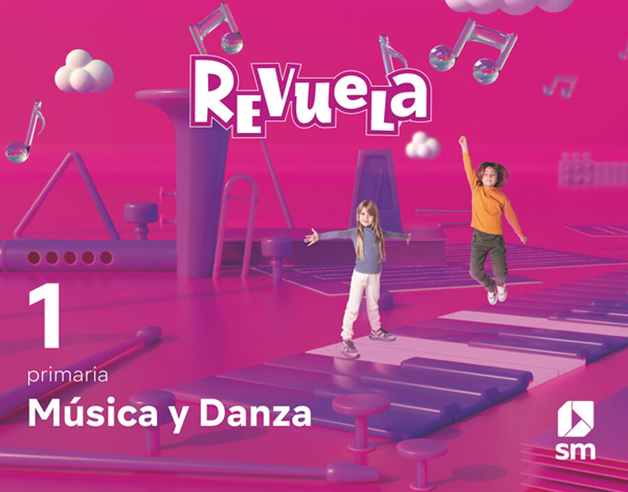 M&uacute;sica y Danza. 1 Primaria. Revuela