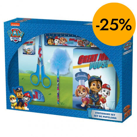 Set Papereria Patrulla Peluda 6 peces