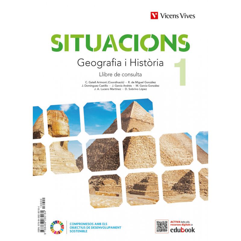 Geografia i Hist&ograve;ria 1 ESO Llibre Consulta Situacions