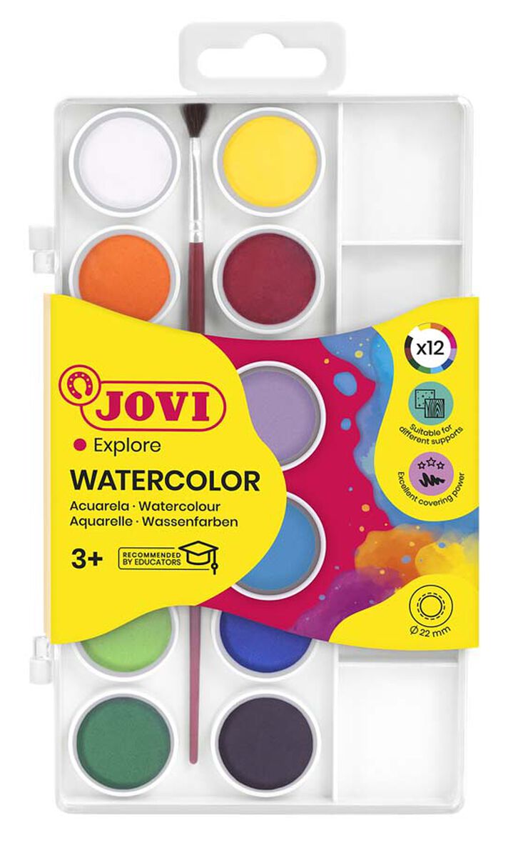 Aquarel·les Jovi 12 colors