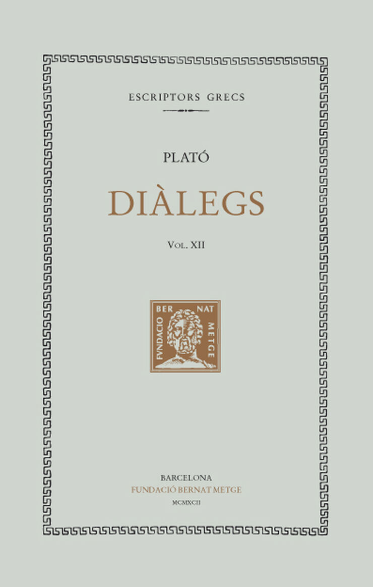 Diàlegs, vol. XII: La República (llibres VIII-X)