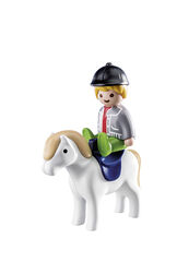 Playmobil 1.2.3 Niño con Poni 70410