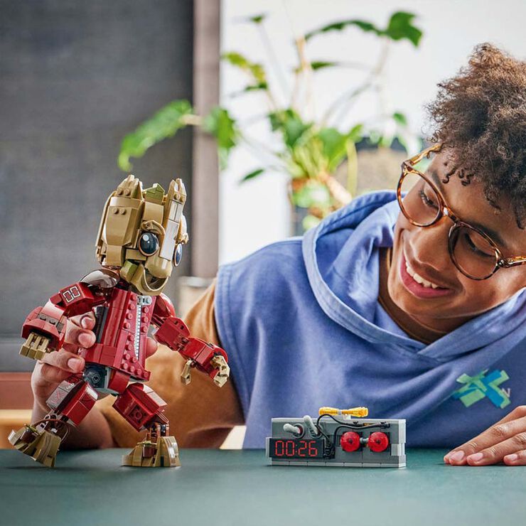 LEGO® Super Heroes Groot amb Vestit de Mercenari 76341