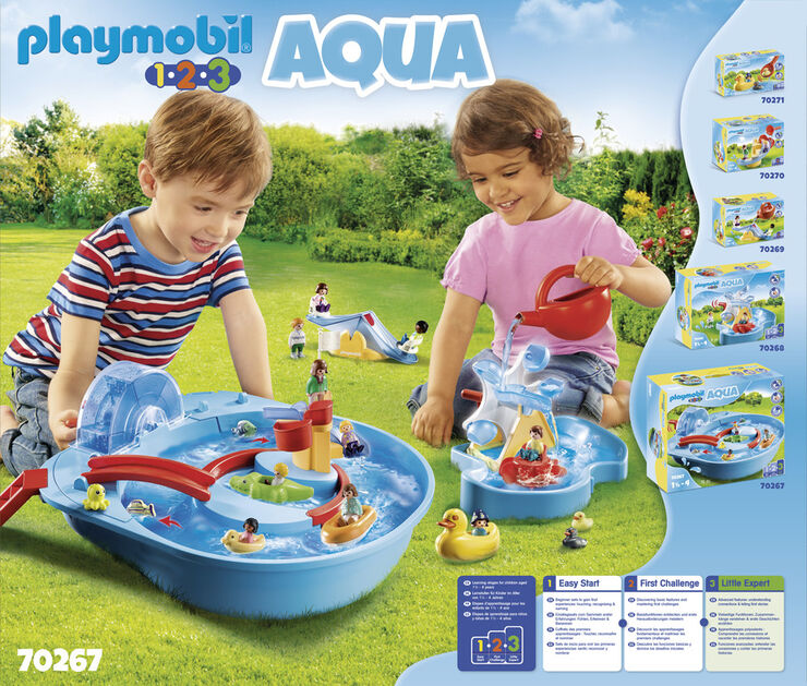 Playmobil 1.2.3 Parque Acuático 70267