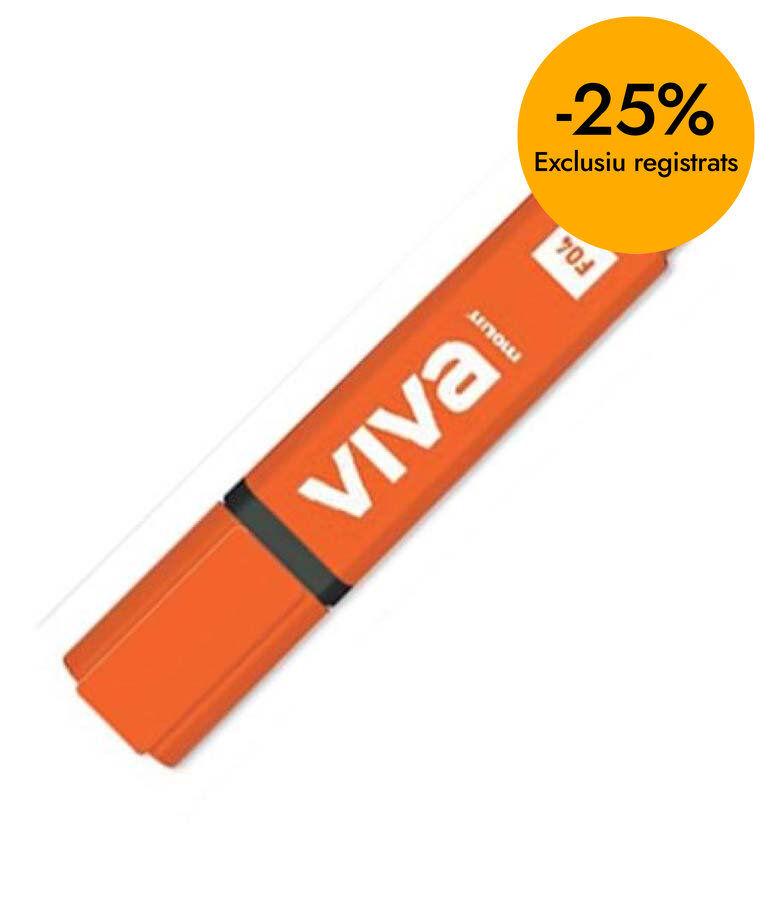 Marcador fluor Molin Viva naranja