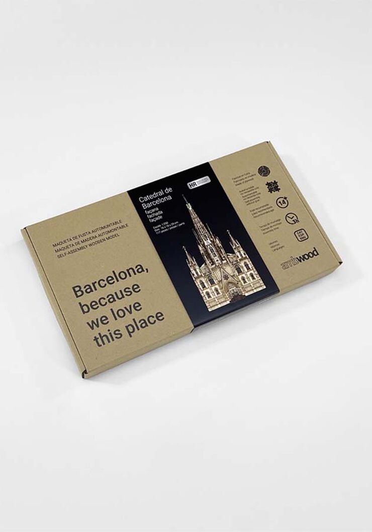 Maqueta Ambwood Catedral de Barcelona