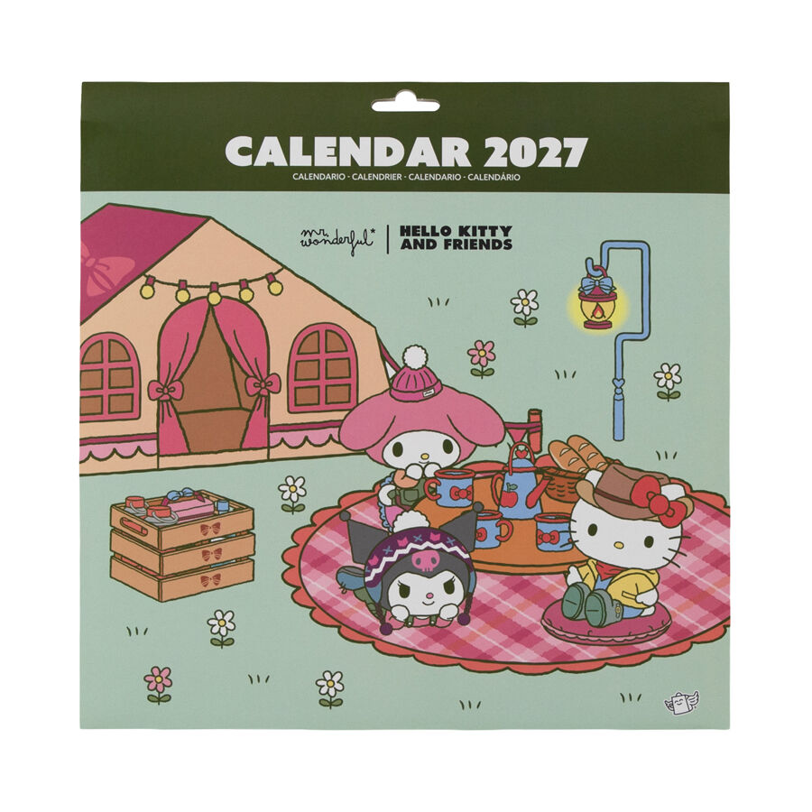 Calendari Mr. Wonderful Parets Kitty Friends Multiling&uuml;e 2027