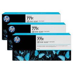 Cartucho original HP GF 771C negro foto pack 3u - B6Y37A