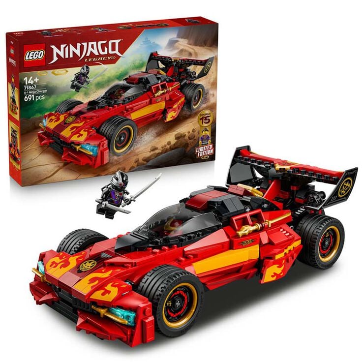 LEGO&reg; Ninjago X-1 Ninja Charger 15.&ordm; aniversario 71867
