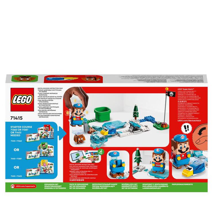 LEGO® Super Mario Set de Expansión: Traje de Mario de Hielo y Mundo Helado 71415